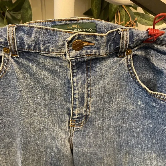 Vintage Ralph Lauren LRL Classic Fit Mom Jeans 12 short 29” inseam - Picture 4 of 8